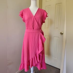 Laundry by Shelli Segal Pink Dress Size 10